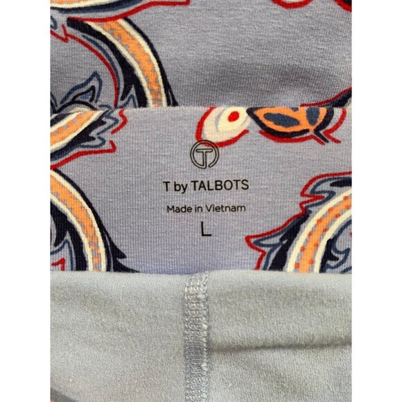 T by Talbots Everyday Yoga Skort – Paisley Print – Size Large - Picture 2 of 9